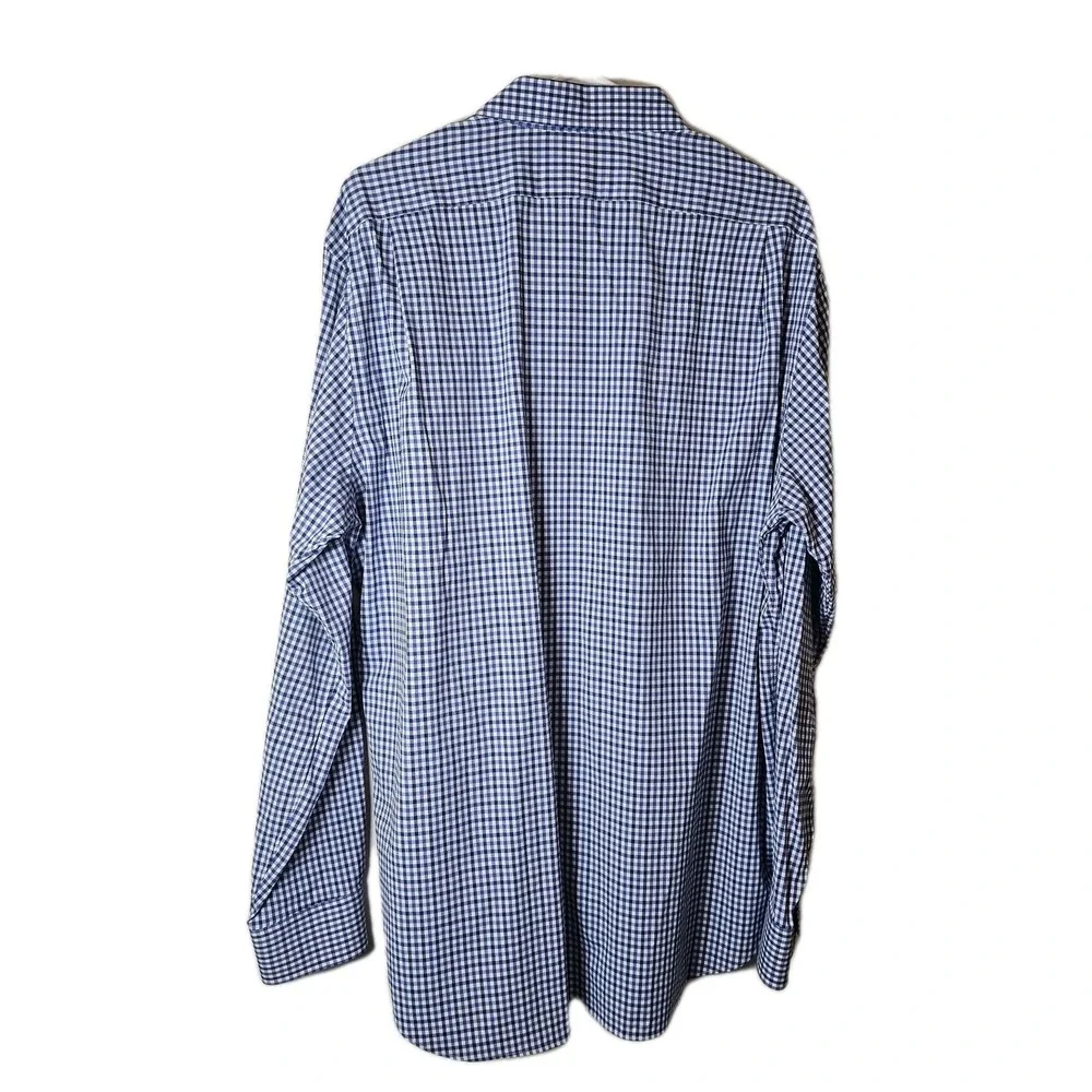 Polo Ralph‎ Lauren Shirt Men XL Plaid Performance Button Down Gingham Check EUC